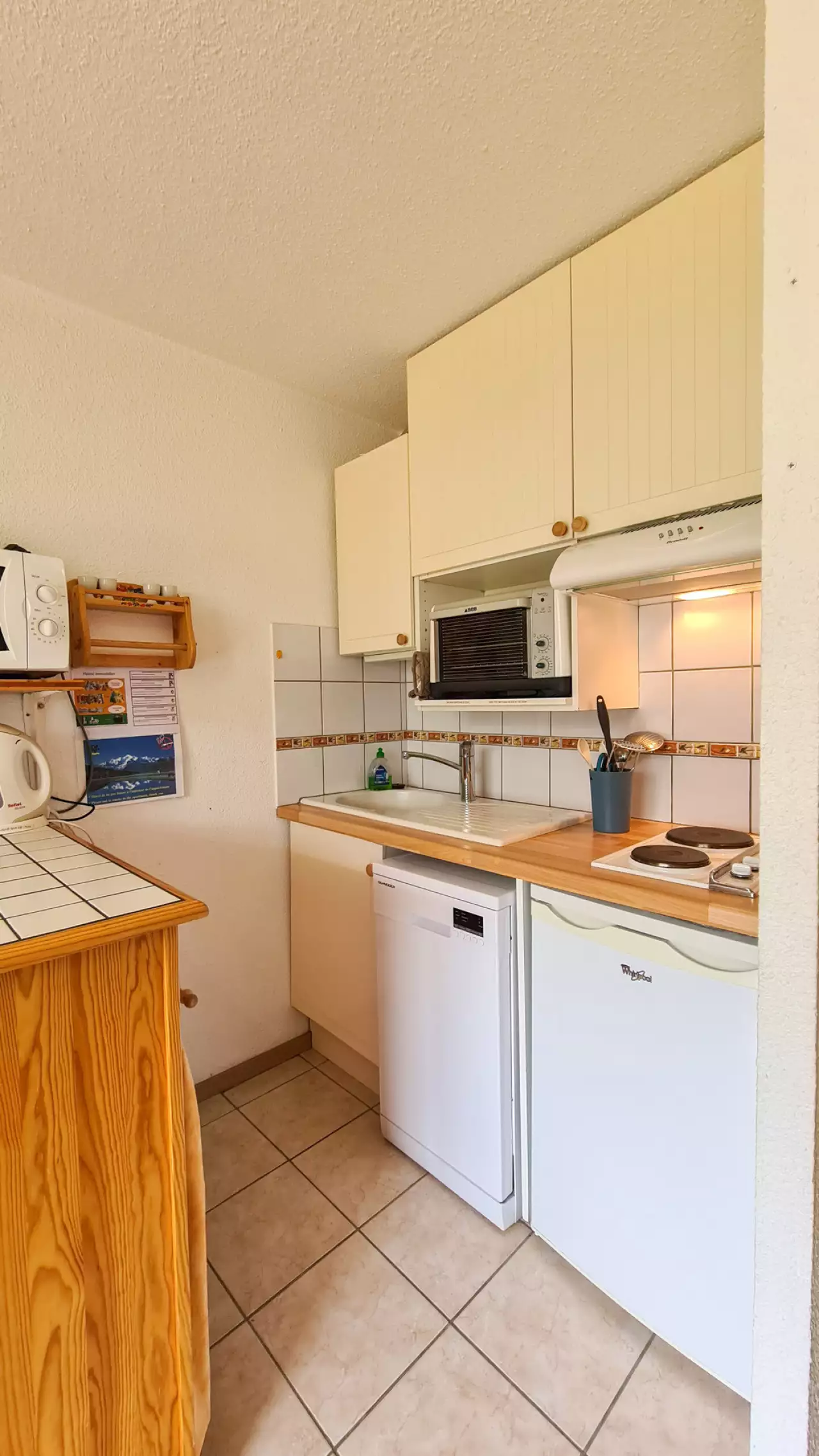 Fully renovated studio with cabin  Center of the resort  Balcony